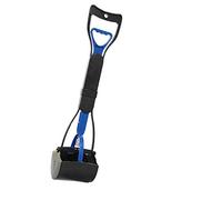 Ceasyde Pet Pooper Scooper, 24'' de Mango Largo sólido dentado Limpieza de Dientes Pickup Clip Poop Cuchara para al Aire Libre/Interior Gato y Perro residuos de Animales