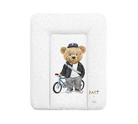 Ceba Baby® Cambiador Bebe - Cambiador suave para bebés - Almohadilla cambiadora lavable para Niños y Niñas - Certificado Öko-Tex - Impermeable - 70x50 cm - Bart