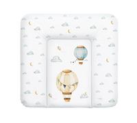 Ceba Baby® Cambiador Bebe - Cambiador suave para bebés - Almohadilla cambiadora lavable para Niños y Niñas - Certificado Öko-Tex - Impermeable - 72x75 cm - globos
