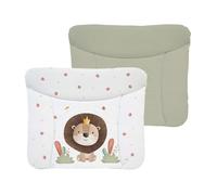 Ceba Baby® Cambiador Bebe - Cambiador suave para bebés - Almohadilla cambiadora lavable para Niños y Niñas - Certificado Öko-Tex - Impermeable - 72x75 cm - León, el rey