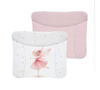 Ceba Baby® Cambiador Bebe - Cambiador suave para bebés - Almohadilla cambiadora lavable para Niños y Niñas - Certificado Öko-Tex - Impermeable - 72x75 cm - Hada rosa