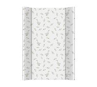 Ceba Baby® Cambiador Bebe para Cuna - Cambiador Rígido para Bebés - 70x50 cm - 2 Cuñas - Almohadilla Cambiadora Lavable para Niñas y Niños - Certificado Öko-Tex - oca - 70x50 cm