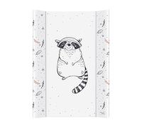 Ceba Baby Cambiador Bebe para Cuna Impermeable para Niños y Niñas - mapache 70x50 cm