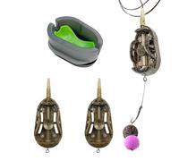 Cebadores Método para De | Alimentador de Señuelo para Montaje de - Equipo de con Liberación Rápida para Agua Dulce y Salada, Lagos y Estanques