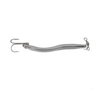 Cebar - Señuelo de pesca de espadín estilo barra plateada para pesca en el mar y fundición en aguas profundas (48 g)