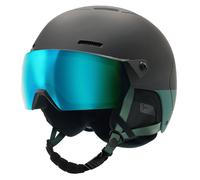 Cébé CASCO DE ESQUÍ ALL-MOUNTAIN CON VISERA (BLACK ATLANTIC | ICE BLUE REVO | CAT.3)