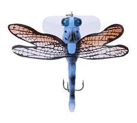 Cebo Artificial en Forma de libélula Wobblers señuelo Duro señuelo para Insectos 7,5 cm 6 g Cebo de Pesca alas biónicas realistas Globos oculares 3D anzuelos Afilados para Pesca (002#)