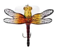 Cebo Artificial en Forma de libélula Wobblers señuelo Duro señuelo para Insectos 7,5 cm 6 g Cebo de Pesca alas biónicas realistas Globos oculares 3D anzuelos Afilados para Pesca (005#)