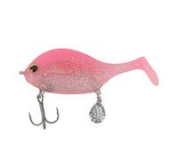 Cebo blando de PVC Moción Flexible Rivers de mar suave (Rosa)