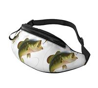 Cebo con sedal para Comer pequeños Peces, riñonera para Hombres y Mujeres, riñonera con Correa Ajustable para Correr, Viajar, Senderismo, pasear Perros, Entrenar