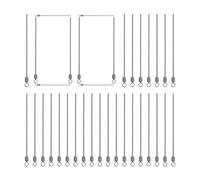 Cebo de Alambre de Acero Inoxidable, 100 Unidades de Alambre para Cebo de | Suministros de para en Hielo, Puente de río, Camping, Lago, Actividades de