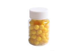 Cebo de bola flotante de silicona para pescadores, cuentas elásticas suaves que responden a mordeduras sutiles durante la pesca pasiva (vial de 10 mm)