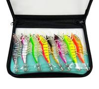 Cebo de calamar | Cebo artificial de calamar de cuerpo luminoso,Cebo artificial fluorescente suave realista para pescadores adultos apasionados