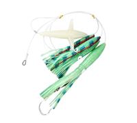 Cebo de calamar - Cebo luminoso de mar profundo - Cebo realista para trucha, salmón, perca, bagre, lucioperca, mar, río, lago, pantano, pescador, aventura