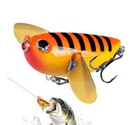 Cebo De Cigale para Bar | Señuelo Atractivo Cigallo Oscilante para Agua Dulce,Equipo de Simulante Agua Dulce Equipo Versátil para Río Estanque Mar