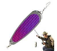Cebo de cuchara | Cucharas de pesca señuelos duros y brillantes | Cucharas de pesca duras con anzuelo puntiagudo y de Sangre, cebo resistente Choques para la Trucha en Los ríos de los Lagos