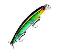 Cebo de de Bajos, Jerkbait Suspender - Jerkbaits de hundimiento Lento Duro | Marina y Equipo al Aire Libre, Ataque de Agua Salada para el bajo - Tipo de Caminante Negro