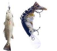 Cebo de | Deep Diving Swimbait | Tabla de Lengua Larga, cebos Artificiales multilingües para Trucha bajo Walley Welspikes