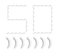 Cebo de goma simulado, 50 unidades de gusanos de pan simulación, señuelos de pesca suaves reflectantes, señuelos de pesca seguros, gusano falso elástico para agua superficial, agua salada, agua dulce