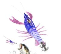Cebo de melocotón, pequeño Cebo Artificial luminiscente | Señuelo Calamar de Realista para fluir | para Trucha Bar salmón Gato en Agua Salada y Dulce para
