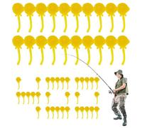 Cebo de pesca, cebo de pesca | Cebo con cuentas artificiales,equipo de pesca artificial Ataque cuentas antifondo portátiles para bagre de trucha de pez
