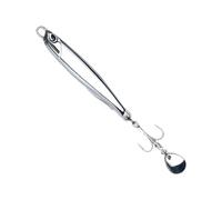 Cebo de pesca de agua dulce, aleación de zinc largo de fundición para lagos y ríos, señuelos vibratorios hundidos | Accesorios de pesca luminosos, señuelos de carburo para trucha baja, pescado