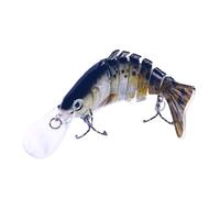Cebo de pesca de bajo, bajo de agua dulce, señuelos de pesca duros, tabla de lengua larga, cebos artificiales multilingües para trucha bajo Walley Welspikes