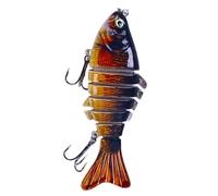 Cebo de pesca flotante, cebo de pesca de flotación | Hard Body Bass Fishing Swimming Bait,Angling Thunfishing Pike Pike Principiantes Profesionales Herramienta para Agua Dulce, Agua Salada