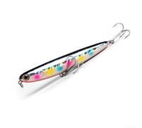 Cebo flotante de 11 cm y 13 g con sonajeros y ganchos integrados para pesca de lubina en lagos de agua dulce, ríos, arroyos, estanques, equipo de aparejos deportivos al aire libre, opción multicolor