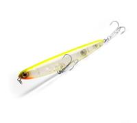 Cebo flotante para lápiz, 11 cm, 13 g, con sonajeros y ganchos integrados para pesca de lubina en lagos de agua dulce, ríos, arroyos, estanques, deportes al aire libre, equipo de aparejos multicolor