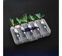 Cebo giratorio de 10 g, 14 g, 21 g, 28 g con rotación de 360 grados y chapado reflectante para apuntar a lubina en lagos, ríos y estanques (10 g, plateado)