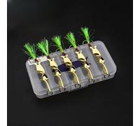 Cebo giratorio de 10 g, 14 g, 21 g, 28 g con rotación de 360 grados y chapado reflectante para apuntar a lubina en lagos, ríos y estanques (10 g dorado)
