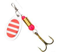 Cebo giratorio de pesca, cuchillas giratorias de 360 grados, lentejuelas reflectantes, gancho de triple resistencia, aleación de zinc, 3,3-3,8 cm, contrapeso de cobre, multicolor, señuelo de pesca de