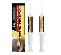 Cebo para Cucarachas,Cebo Profesional Anticucarachas Gel,Trampa Anti Cucaracha Interior Discreta,Gels para Cucaracha,2pc