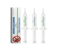 Cebo para Cucarachas,Cebo Profesional Potente Anticucarachas Gel,Trampa Anti Cucaracha Interior Discreta,Gels para Eliminar Cucaracha,3pc