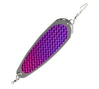 Cebo para Cuchara | Cebo Duro y Luminoso, Cuchara de,Cuchara Dura con Gancho Afilado y Ranura de Sangre, Cebo de Resistente a los Golpes para Trucha en ríos de mar