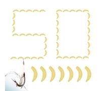 Cebo simulado - Pan Worm Anglockstoff | 50PCS Reflective Soft Tackle