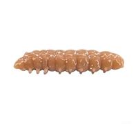 Cebo suave TPE reactivo a los rayos UV y brilla en la oscuridad, 4 cm, señuelo realista para depredadores de agua dulce, incluyendo lubina y mandarinfish (01#)