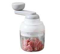 Cebolla Manual | Verduras a batería con manivela, trituradora Alimentos, manivela, Herramienta complemento alimenticio para cebollas, ajos, Carne, Frutas y más
