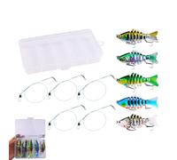 Cebos para Pesca En Agua Salada,Cebo Robótico 3D para Trucha | Accesorios Pesca Agua Dulce Salada Lago Mar Río Estanque Surf Profundidades Alta Mar