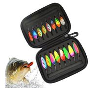 Cebos spinner para bar, cebos spinner para en barras, señuelos de trucha y dorado 16X - Señuelo de Spinnerbait, señuelos de , señuelos de cuchara, plantillas Spinnerbait para bar