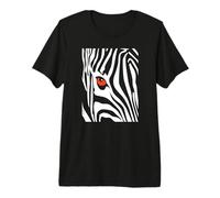 Cebra Camuflaje Vida Silvestre África Animal Safari Amantes Camiseta Premium