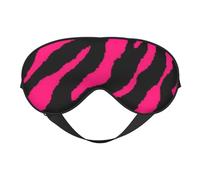 Cebra negra rosa, Cubreojos completos Antifaz bloqueador de luz Antifaz para dormir Antifaz suave con los ojos vendados Noche