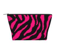 Cebra Tigre Leopardo Rosa, Bolsa de artículos de tocador Bolsa de Maquillaje Bolsa de cosméticos Bolsa de artículos de tocador de Viaje portátil
