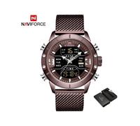 (CECE BOX) Reloj para hombre, marca de lujo superior, deportivo militar, de cuarzo, de acero inoxidable,