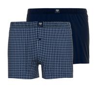 Ceceba Hombre Shorts, 2er Paquete - Bóxer, Básico, Algodón, Single Jersey