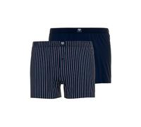 Ceceba Shorts 2er Pack - Bóxer Hombre, Azul (navy-red 2550), XXXX-Large