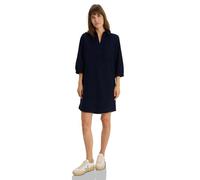 Cecil 1408901 Vestido de Pana en Color Liso, Urban Dark Blue, S Mujeres
