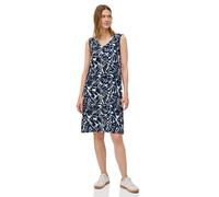 Cecil 1408923 Vestido de Punto con Estampado, Urban Dark Blue, XL Mujeres