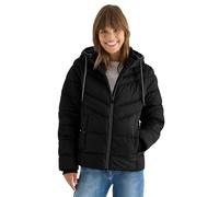 Cecil 2005476 Chaqueta Acolchada con Capucha, Negro, L Mujeres